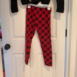Buffalo check legging